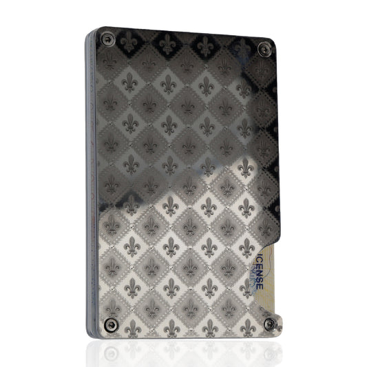 Moxxley MX-200 slim metal credit card holder – 316 stainless steel minimalist wallet