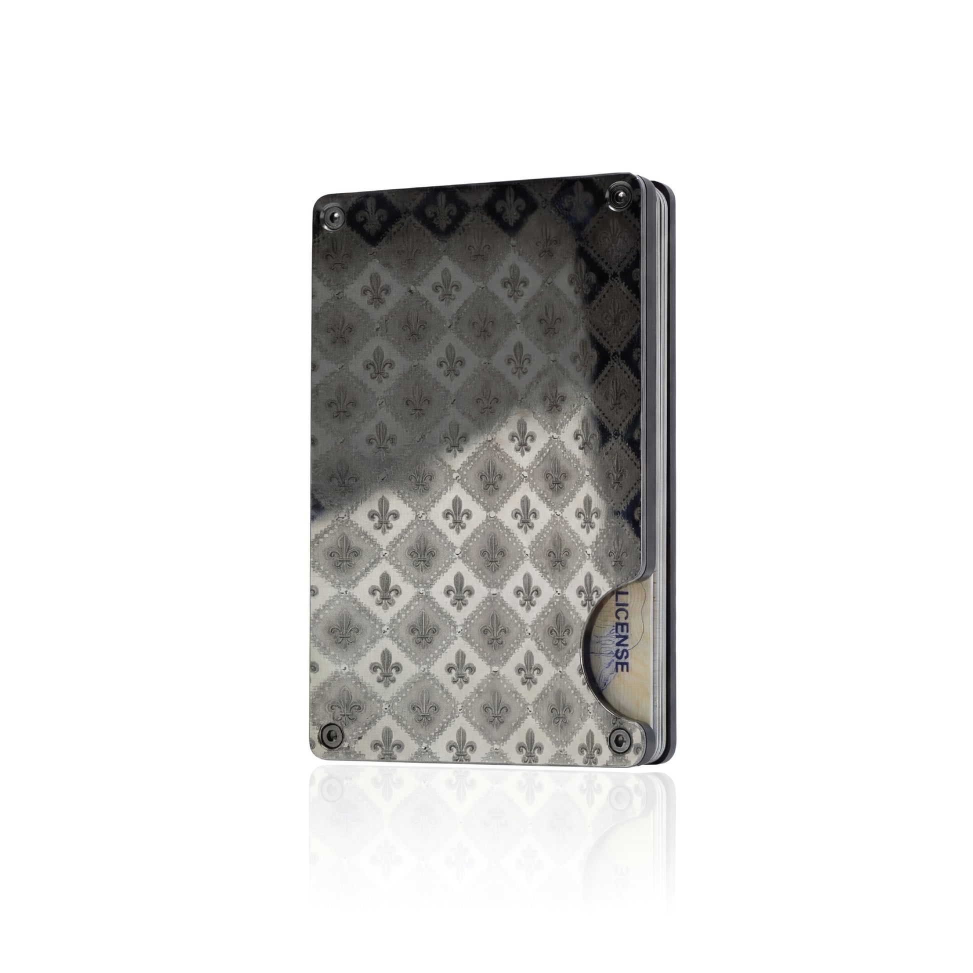 Moxxley MX-200 slim metal credit card holder – 316 stainless steel minimalist wallet