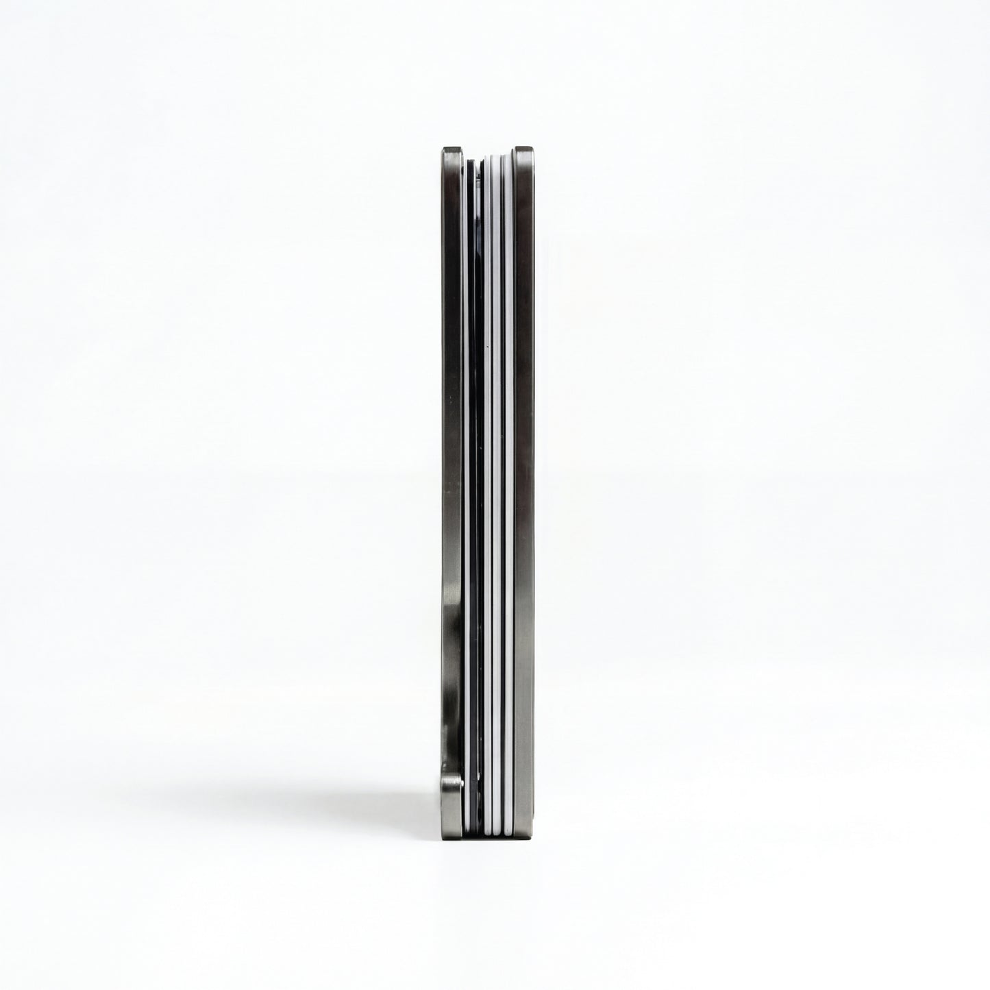 Moxxley MX-200 slim metal credit card holder – 316 stainless steel minimalist wallet