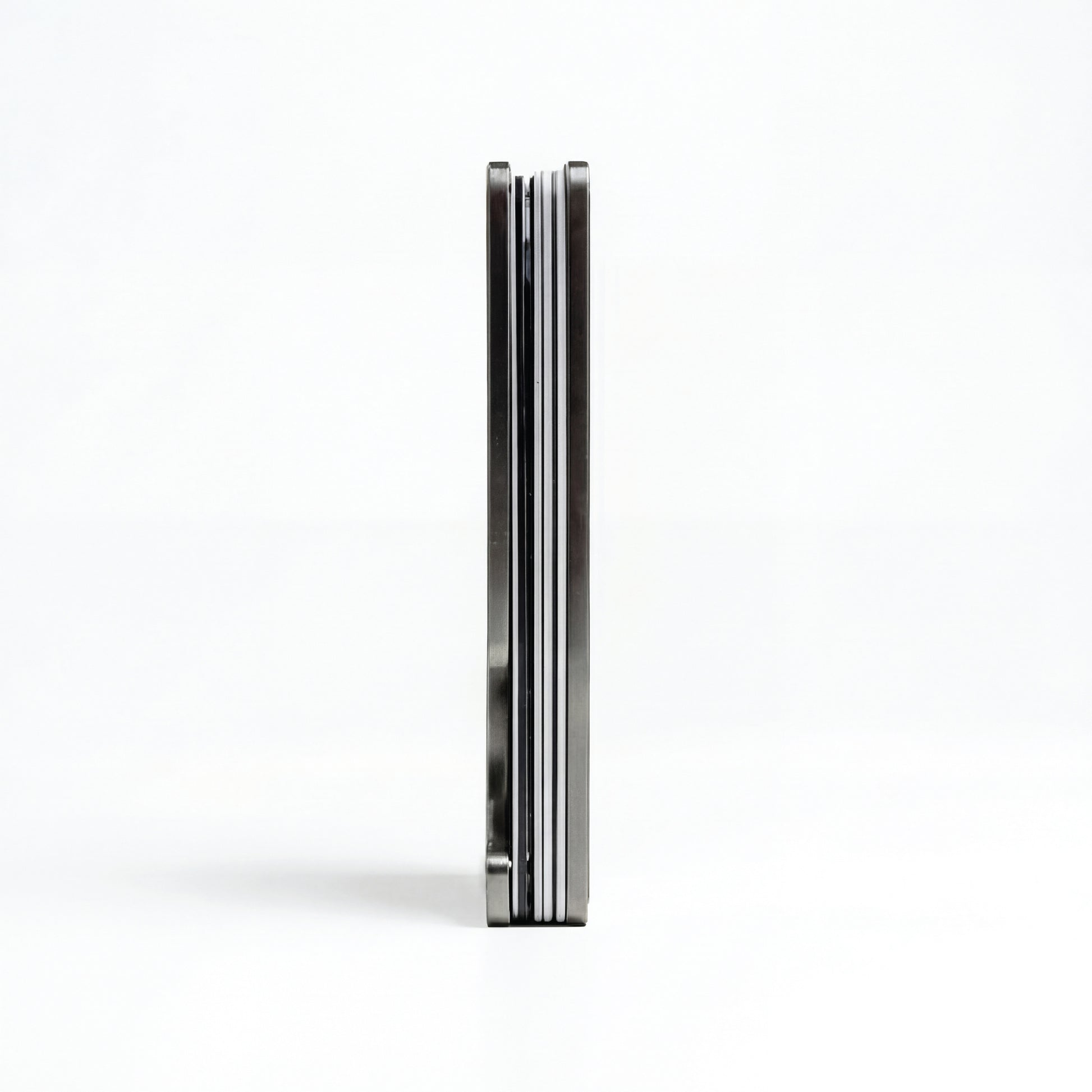 Moxxley MX-200 slim metal credit card holder – 316 stainless steel minimalist wallet