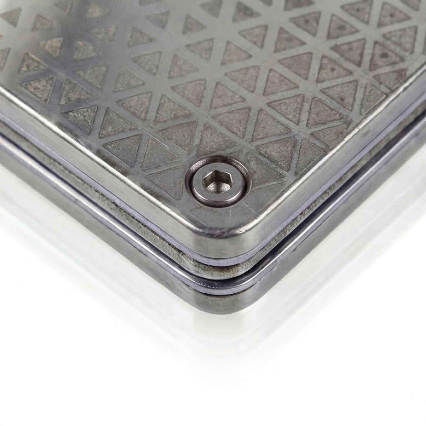 Moxxley MX-300 slim metal credit card holder – 316 stainless steel minimalist wallet