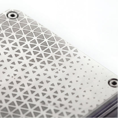 Moxxley MX-300 slim metal credit card holder – 316 stainless steel minimalist wallet