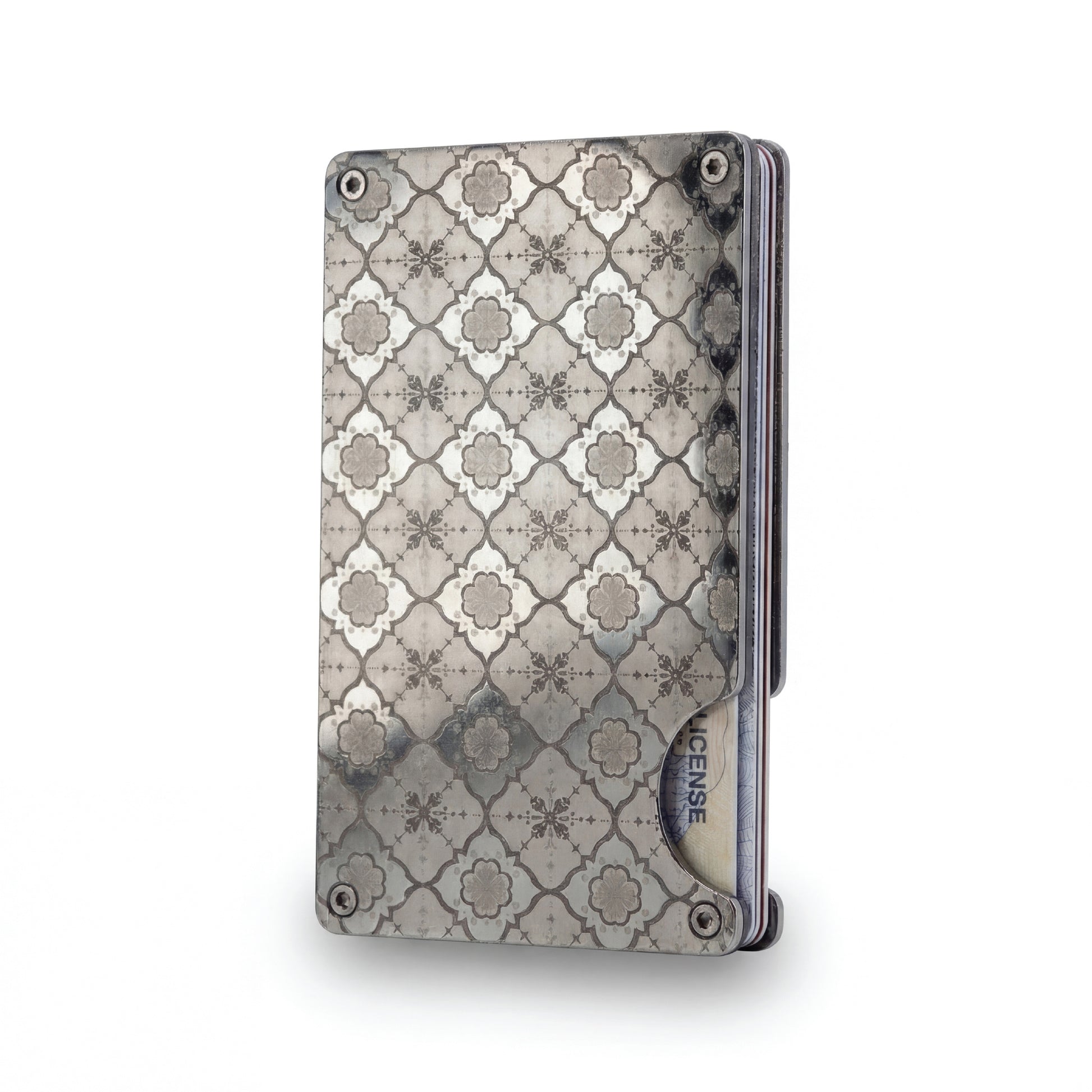 Moxxley MX-305 slim metal credit card holder – 316 stainless steel minimalist wallet