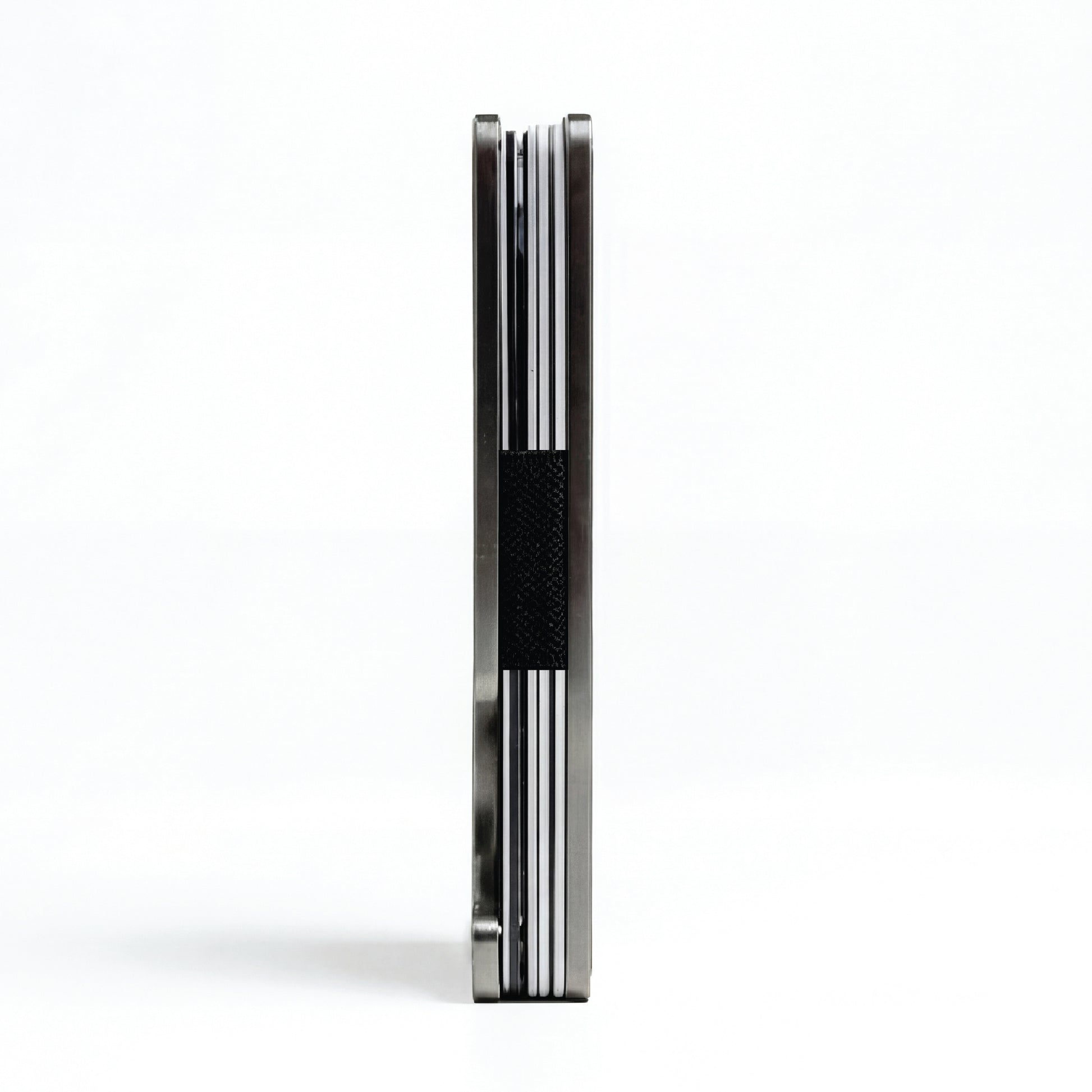 Moxxley MX-319 slim metal credit card holder – 316 stainless steel minimalist wallet