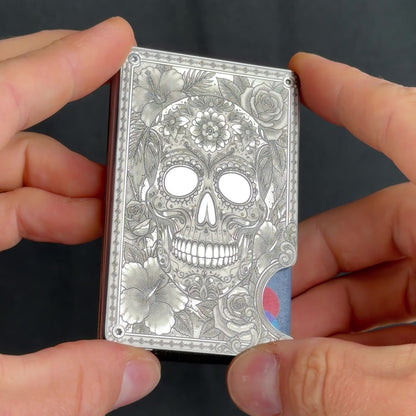 Moxxley MX-405 metal credit card holder – product video