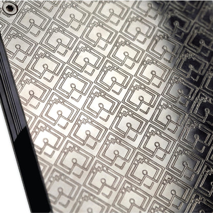 Moxxley MX-231 slim metal credit card holder – 316 stainless steel minimalist wallet with money clip