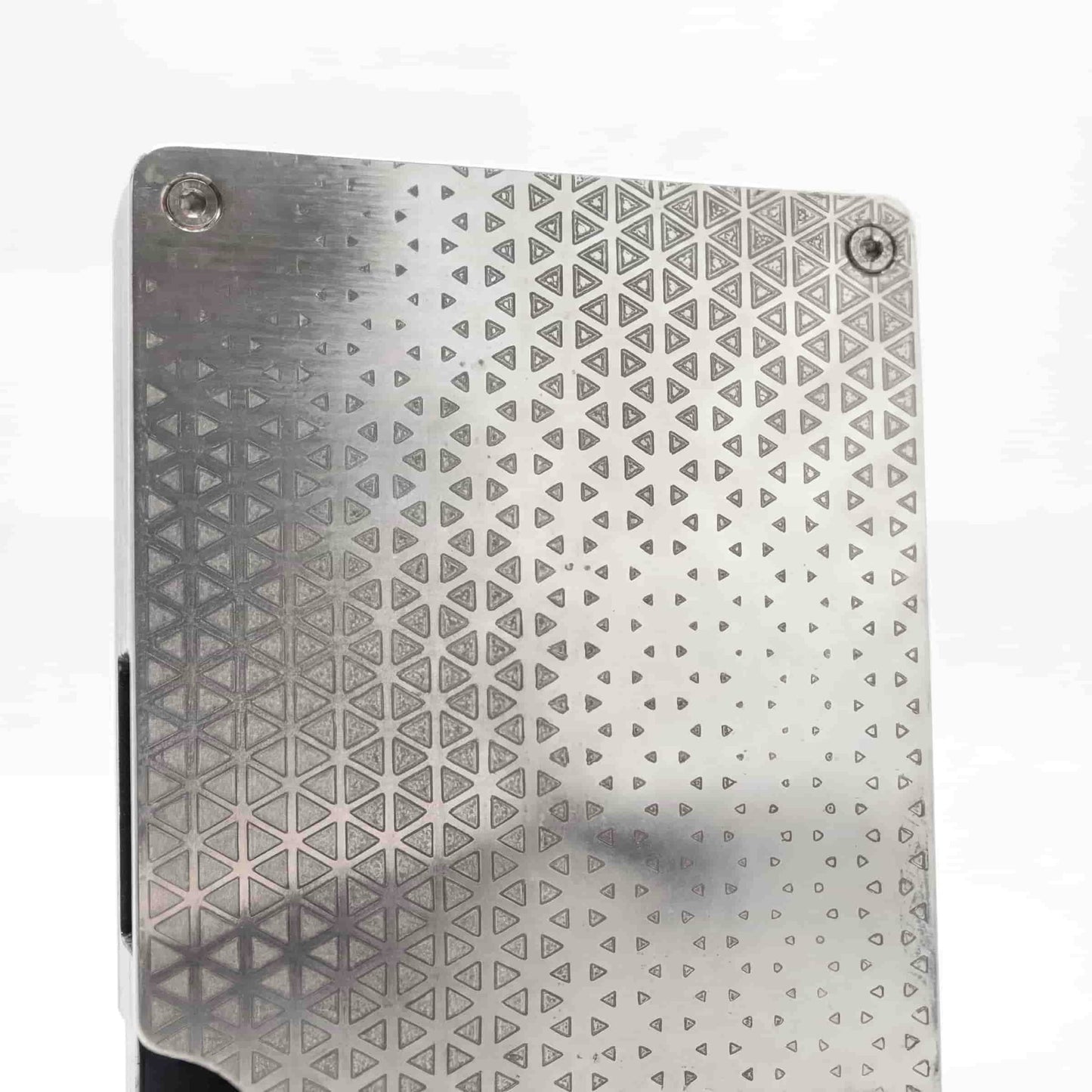 Moxxley MX-300 slim metal credit card holder – 316 stainless steel minimalist wallet with money clip